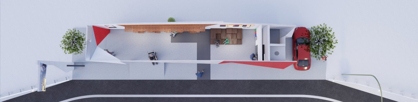Bus Shelter Road Freight
