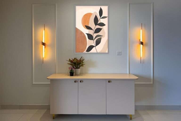 modular furniture, and soft lighting creates a safe and inspiring environment for children. Designed by 360 Life Design Studio in Hyderabad.