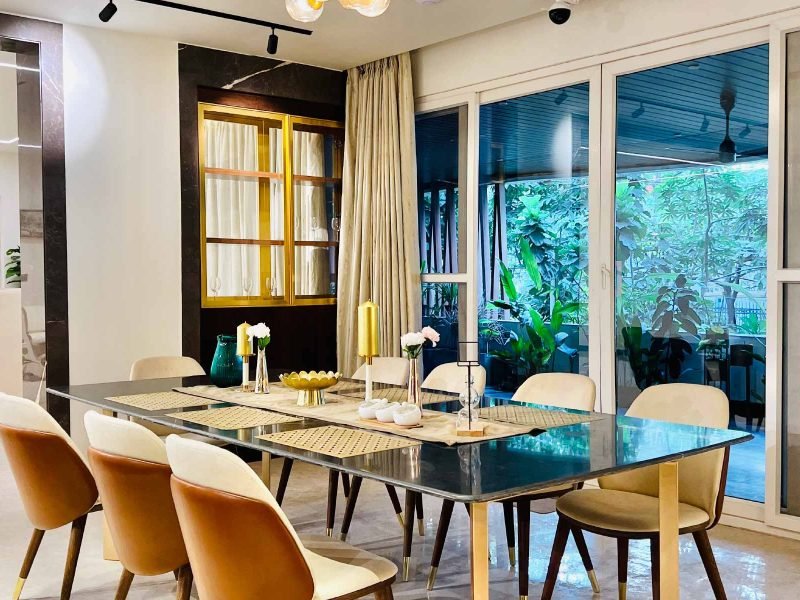 luxury dining room interior design hyderabad
